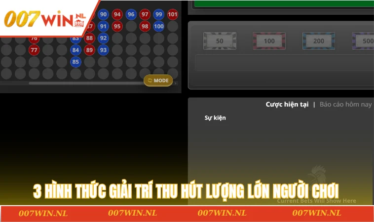 Đá gà 007WIN 3 3 hình thức giải trí thu hút lượng lớn người chơi