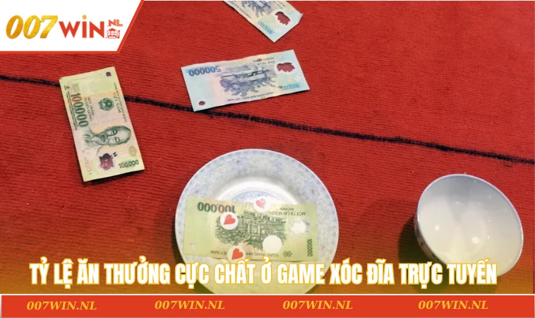 Tỷ lệ ăn thưởng cực chất ở game xóc đĩa trực tuyến